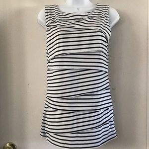 Verve Layered Striped Top